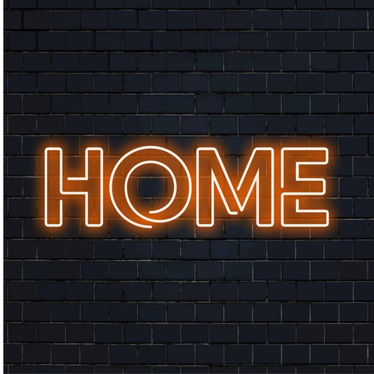 A vibrant LED neon sign, featuring a stunning blend of colorful neon elements for stylish home decor.