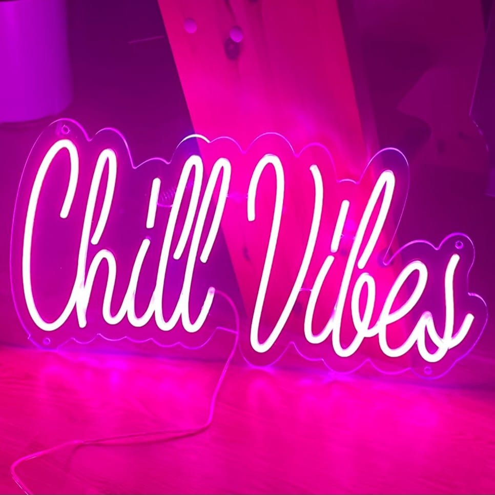 Chill Vibes Neonskylt - The Art Neon