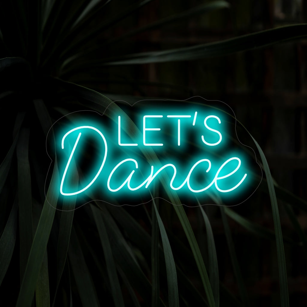 "Let's Dance Neon Sign" herättää tanssilattian henkiin eloisalla hehkullaan luoden kutsuvan ilmapiirin musiikille ja liikkeelle. Täydellinen neonvalo tanssin ystäville.