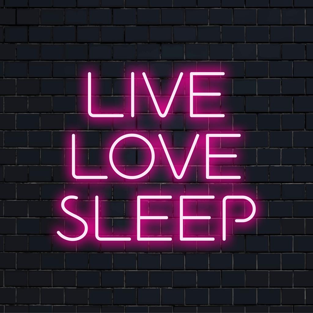 Anpassad neonskylt med mysiga vibbar; modern LED-ljusdekor i skrifttypsnitt, perfekt för alla rums atmosfär.