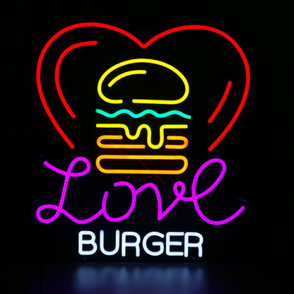 Love Burger Valokyltti