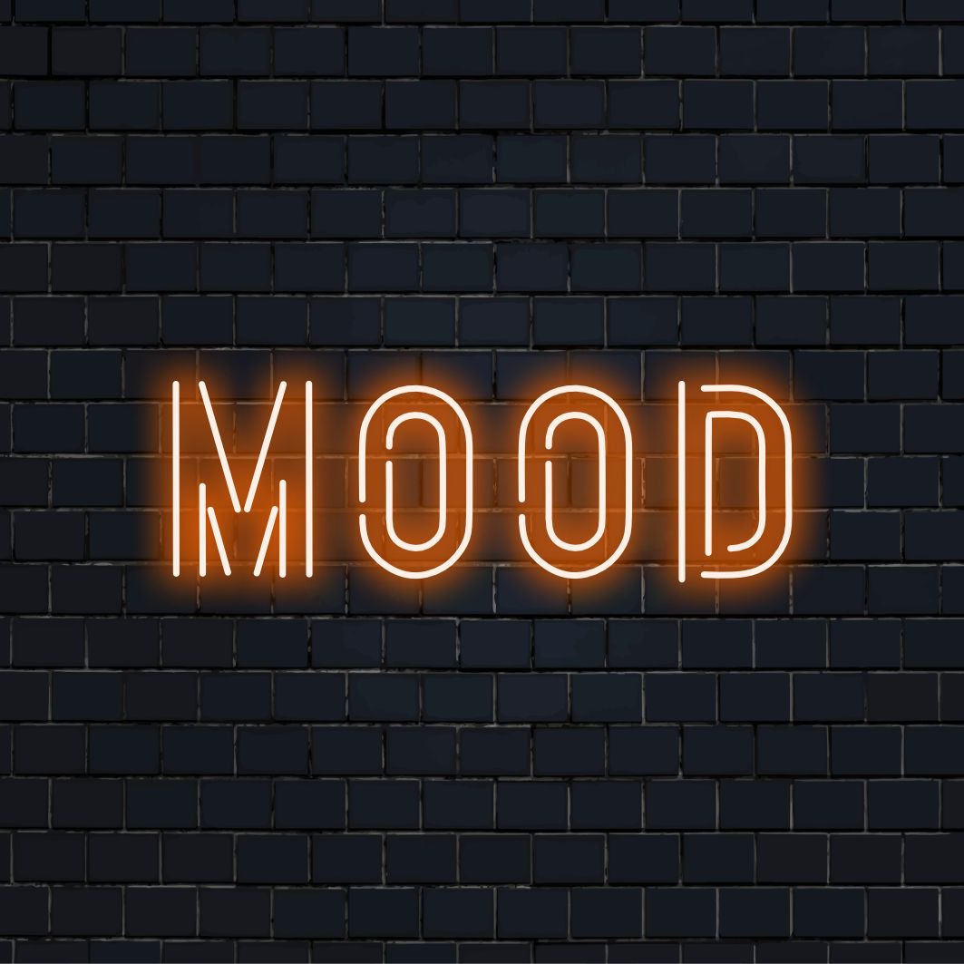 "MOOD Neon Sign" on trendikäs ja monipuolinen lisä tiloihin, jotka haluavat ilmaista ja luoda tunnelmaa. Valaise tyylillä ja asenteella!