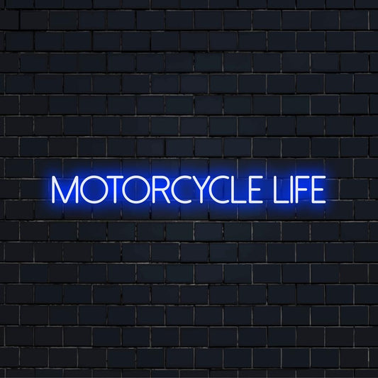 Eloisa, räätälöity LED-valokyltti, joka esittää tyylikästä moottoripyörää, täydellinen lisäämään seikkailunhaluista tunnelmaa mihin tahansa tilaan.