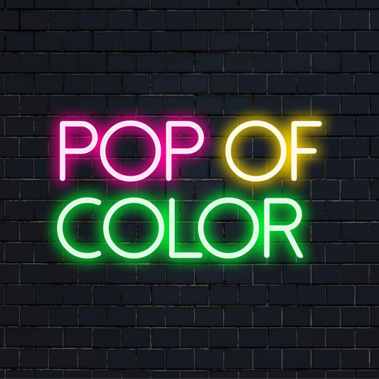 Eloisa mukautettu LED-neonkyltti, täydellinen lisäämään väriä mihin tahansa tilaan. Ihanteellinen yksilölliseen neon-sisustukseen.