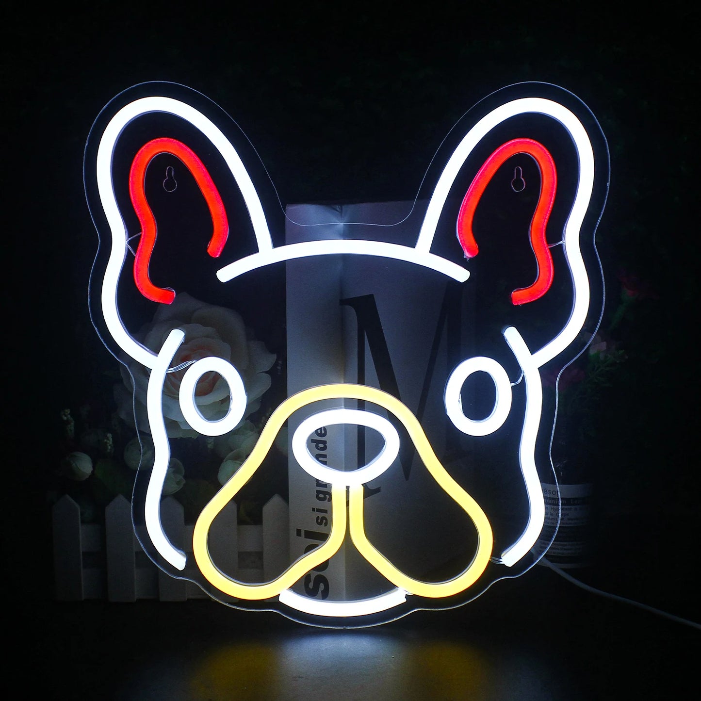 Cute Dog 5V Mini USB  LED Neon Sign - Budget-Friendly