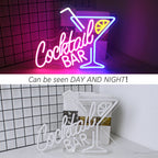 Cocktailbaari 5V USB LED Neon Kyltti - Budjettirajoitettu