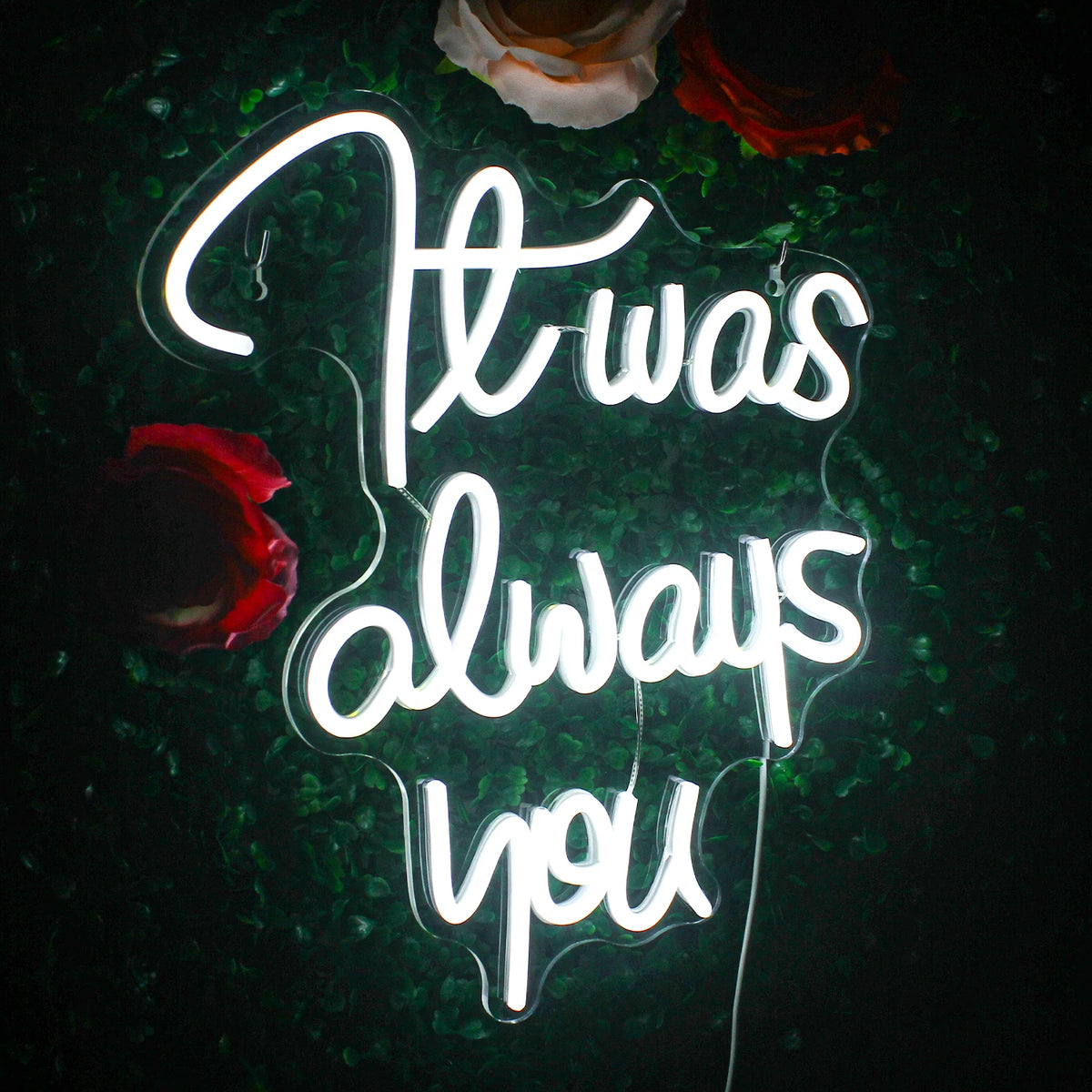 It Was Always You – LED-neonkyltti (5 V USB)