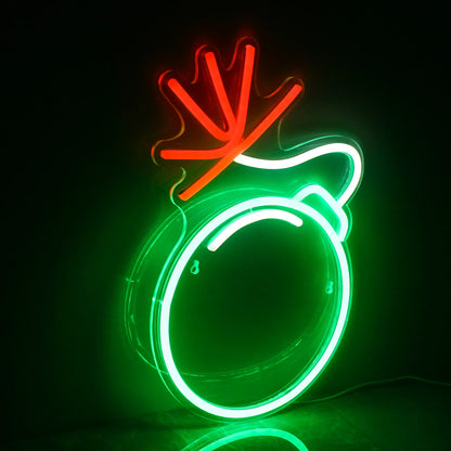 Green 5V Mini USB LED Neon Sign - Budget Friendly