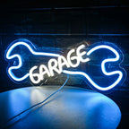 GARAGE – Jakoavain – LED-neonkyltti (5 V USB)