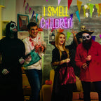 I Smell Children – Halloween-juhlakoriste – LED-neonkyltti (5 V USB)