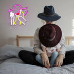 Cowboy Hat 5V USB LED Neon Sign - Budget Friendly