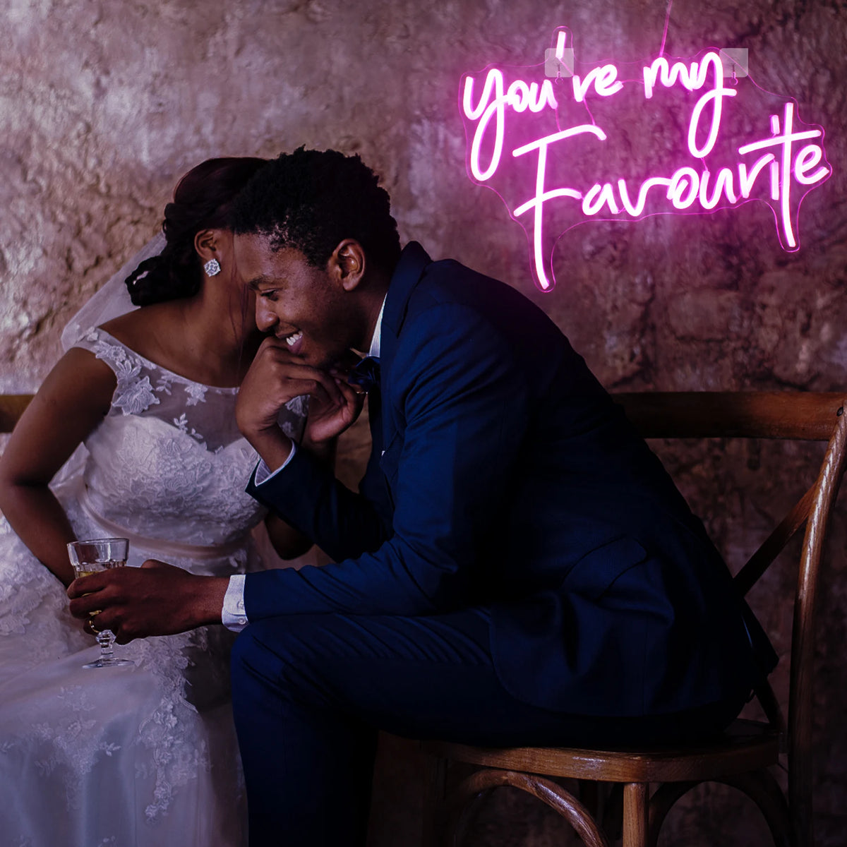 You're My Favourite – LED-neonkyltti (5 V USB)