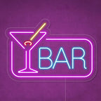 Cocktails Bar 5V USB LED Neon Sign - Budget Friendly