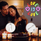 Love Is Love 5V USB LED Neon Sign - Budget Friendly
