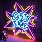 Party Time – LED-neonkyltti (5 V USB)