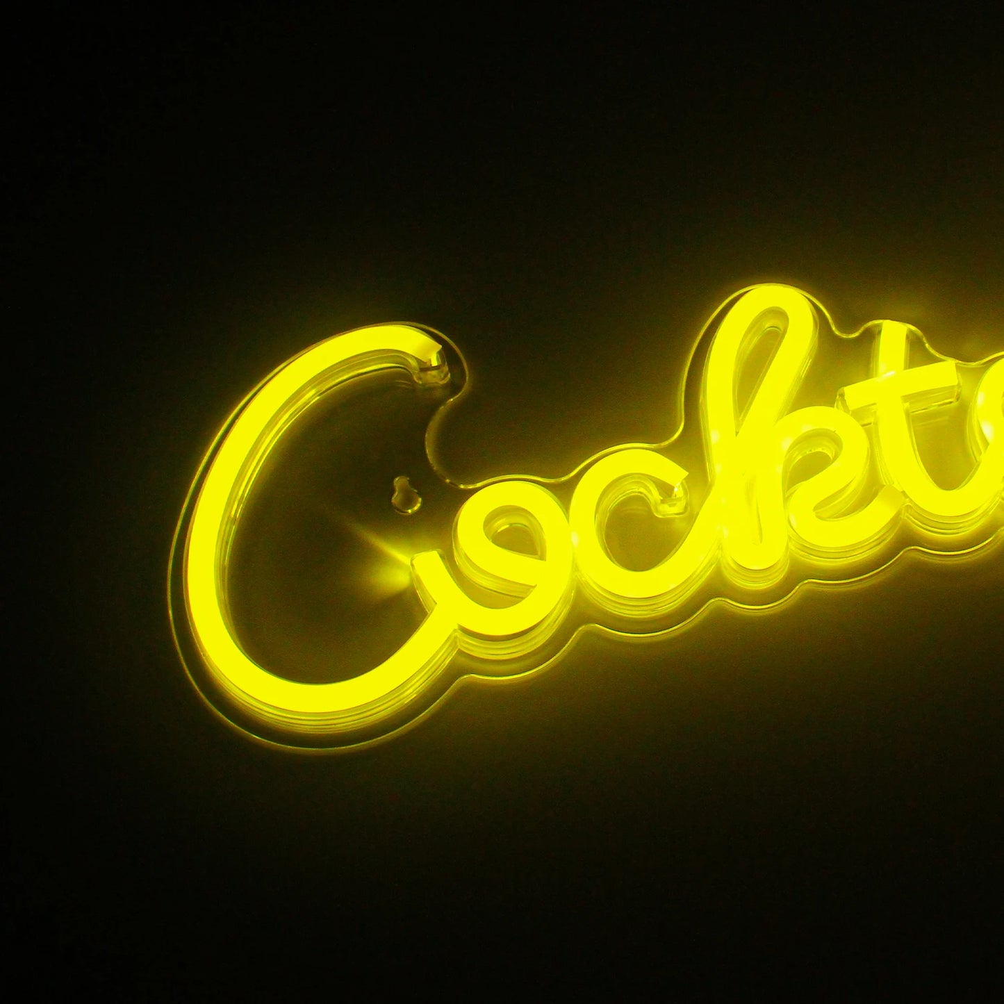 Cocktail 5V Mini USB LED Neon Sign - Budget Friendly