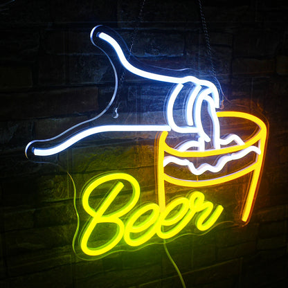 Beer Bar 5V USB LED Neon Sign - Budget Friendly