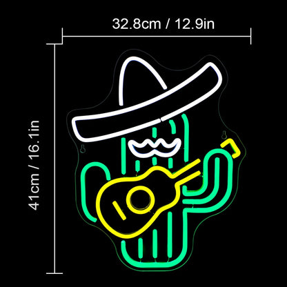 Cowboy Hat 5V USB LED Neon Sign - Budget Friendly