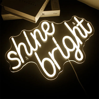 Shine Bright 5V Mini USB LED Neon Sign - Budget Friendly