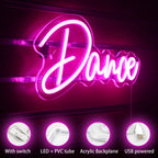 Dance 5V USB LED Neon Sign - Budget Friendly