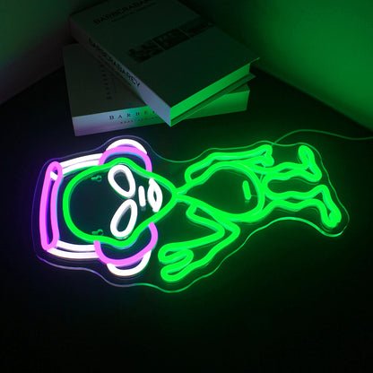 Alien Music 5V Mini USB  LED Neon Sign - Budget Friendly