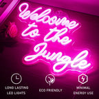 Welcome to the Jungle – LED-neonkyltti (5 V USB)