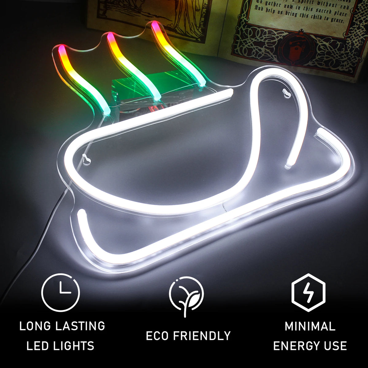 Colorful Coffee 5V USB LED Neon Sign - Budget Friendly