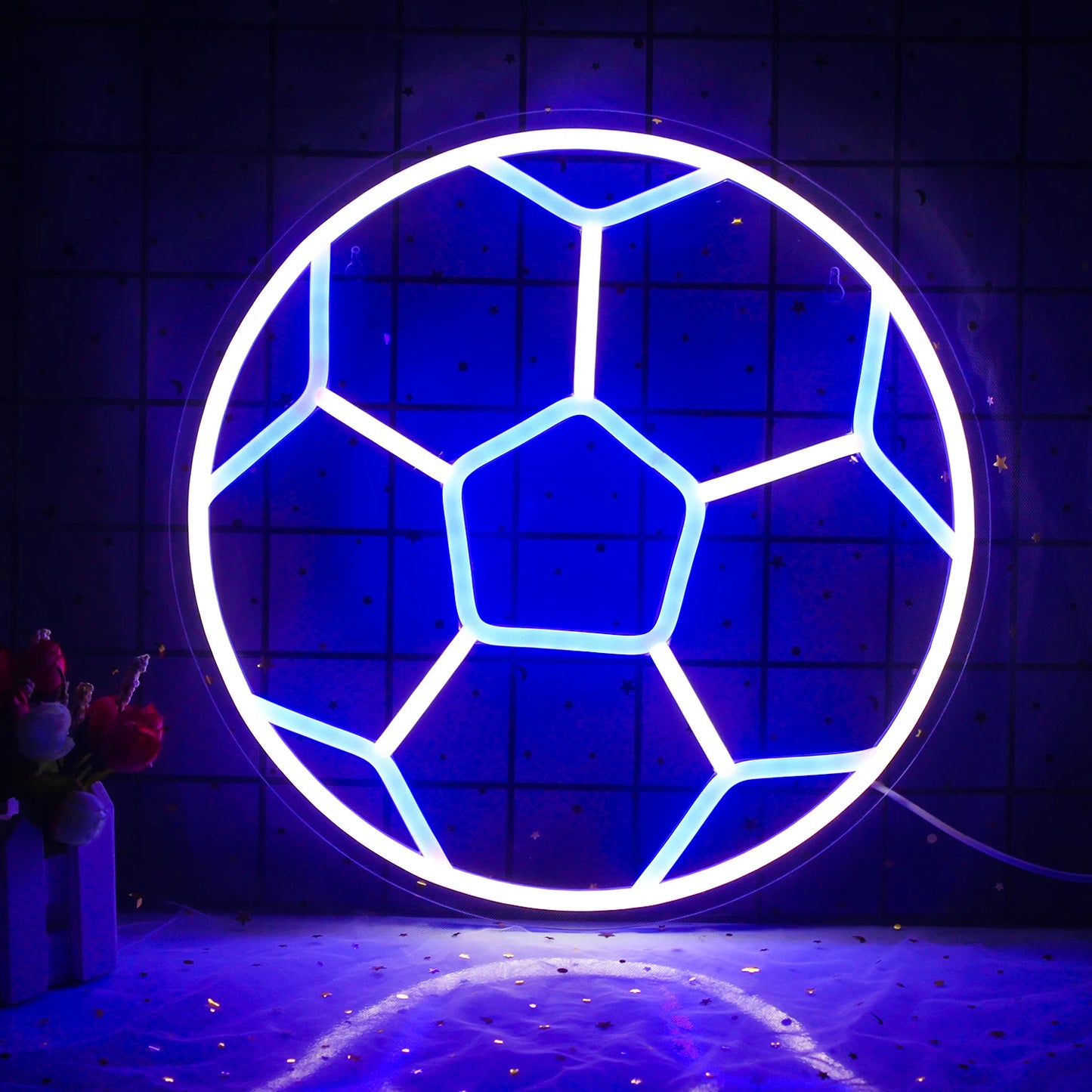 Soccer 5V Mini USB LED Neon Sign - Budget Friendly