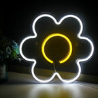 Kukka – LED-neonkyltti (5 V USB)