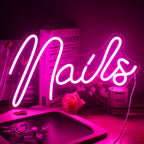 Nails – LED-neonkyltti (5 V USB)