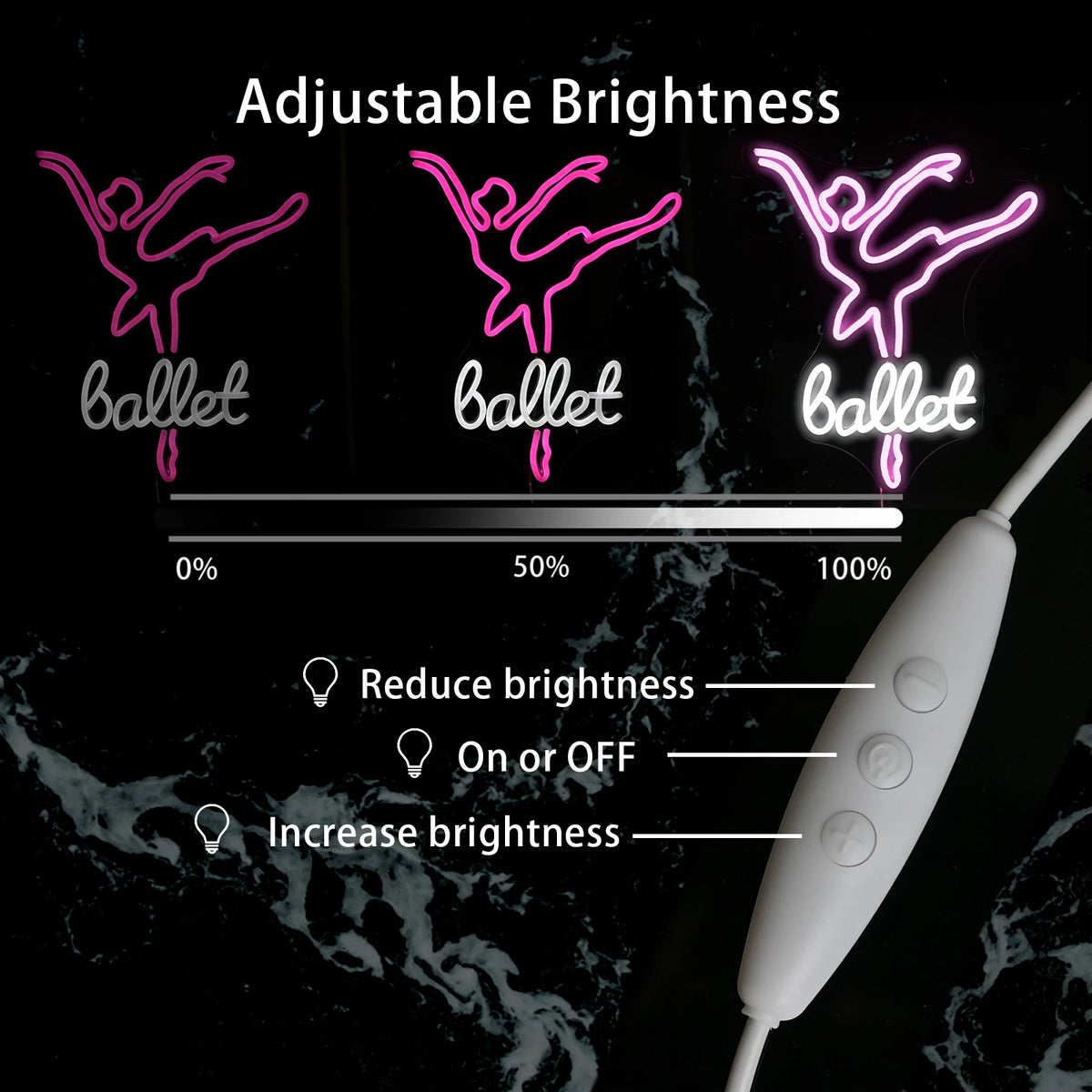 Tanssiva Led 5V USB Led Neon Kyltti - Budjettiystävällinen