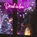 Drunk In Love – LED-neonkyltti (5 V USB)