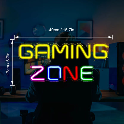 Gaming Series 5V Mini USB LED Neon Sign - Budget Friendly