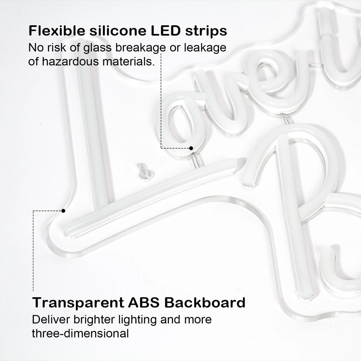 Love Is Brewing – LED-neonkyltti (5 V USB)