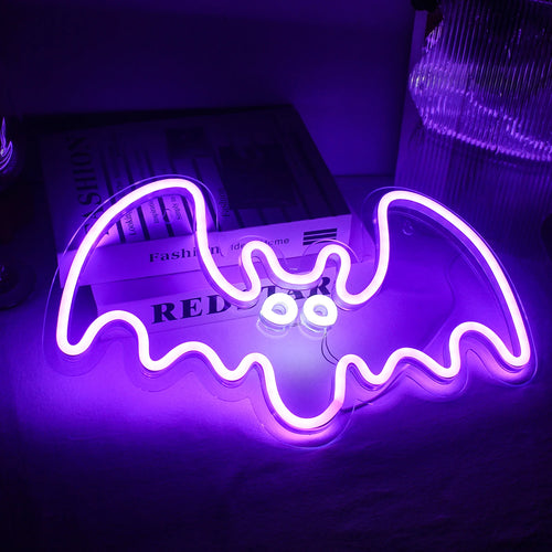 Lepakko – LED-neonkyltti (5 V USB)