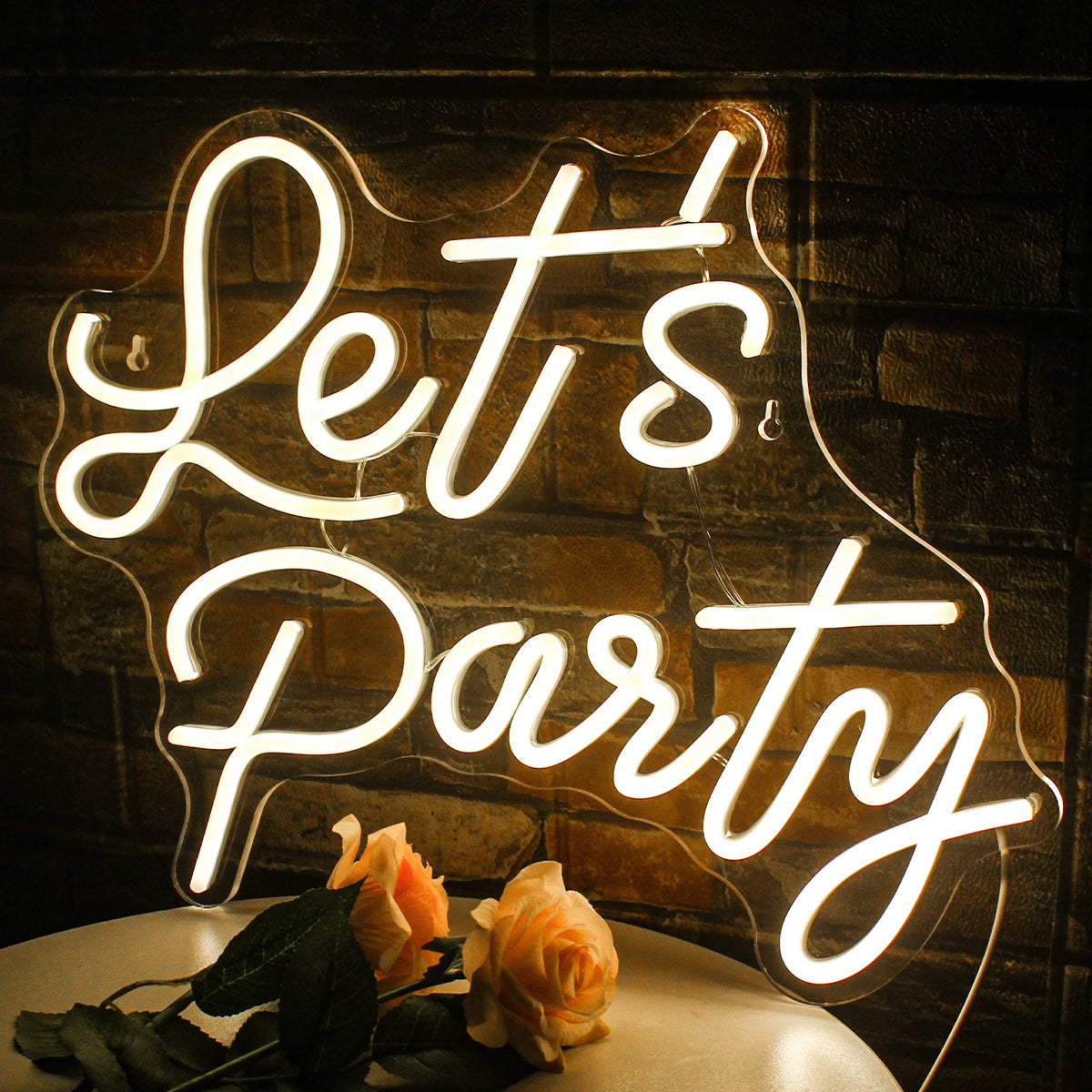 Let's Party – LED-neonkyltti (5 V USB)