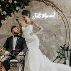 Just Married Wedding – LED-neonkyltti (5 V USB)