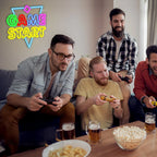 GAME START – Triangel och liten romb – LED-neonskylt (5 V USB)