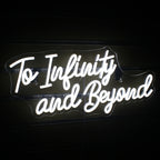 To Infinity and Beyond – LED-neonkyltti (5 V USB)