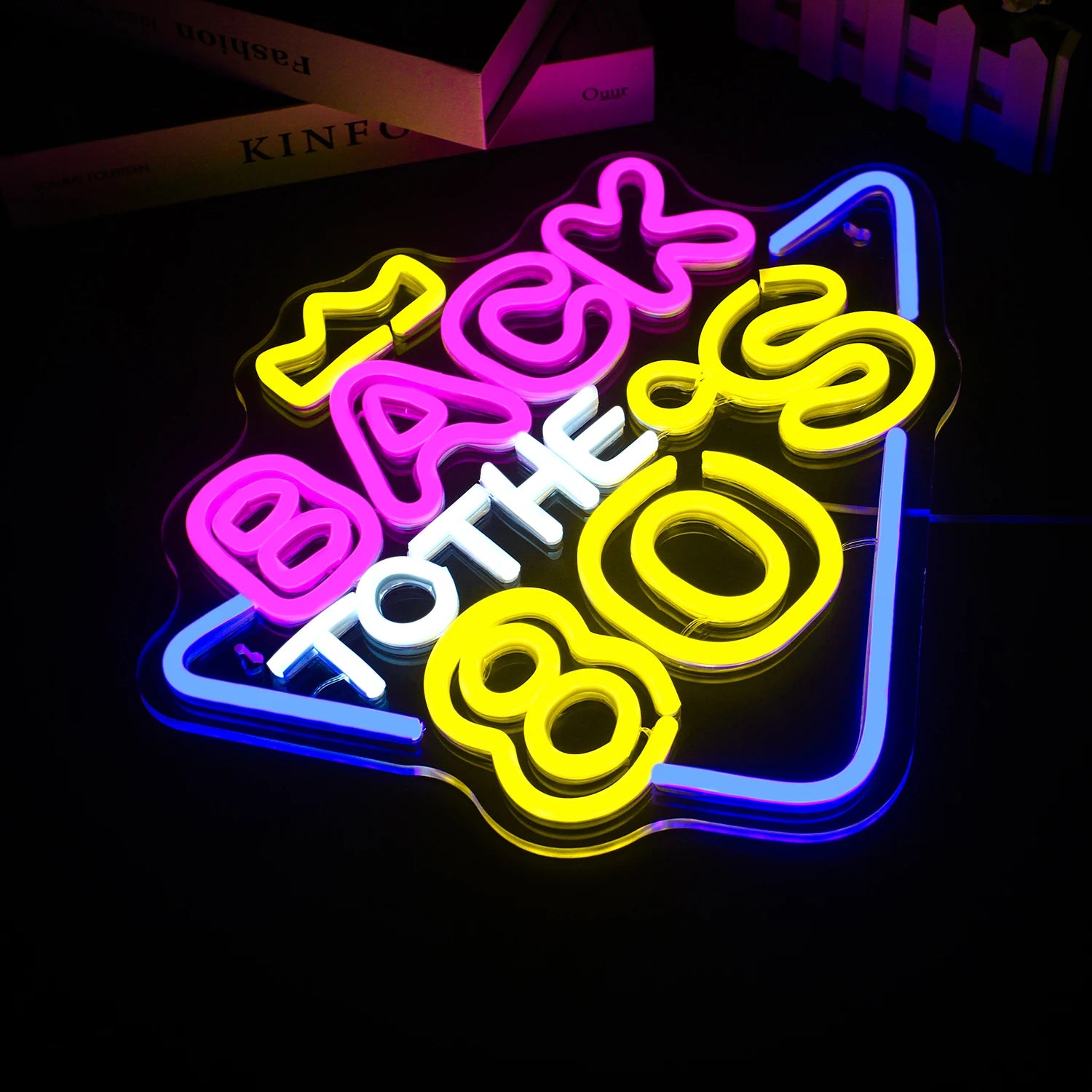Takaisin 80-luvulle 5V USB LED Neon Kyltti - Edullinen