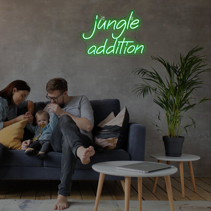 Jungle Addition 5V Mini USB  LED Neon Sign - Budget Friendly