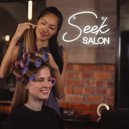 Seek SALON 5V USB LED Neon Sign - Budget Friendly