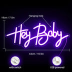 Hey Baby – LED-neonkyltti (5 V USB)