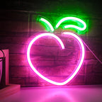 Persikka – LED-neonkyltti (5 V USB)