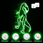 Dinosaurus – LED-neonkyltti (5 V USB)