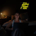 Your Journey Begins Here – LED-neonkyltti (5 V USB)