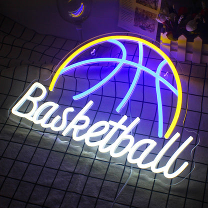 Basketball 5V Mini USB LED Neon Sign - Budget Friendly