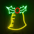 Bell Merry Christmas 5V USB LED Neon Sign - Budget Friendly