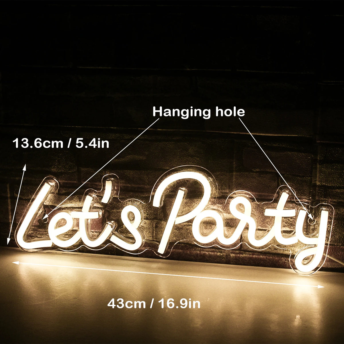 LED Let's Party 5V Mini USB LED-valokyltti - Edullinen