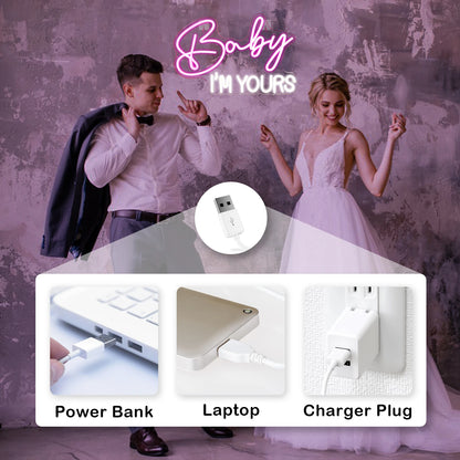 Baby Im Yours 5V USB LED Led Valokyltti - Edullinen